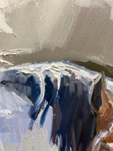 Load image into Gallery viewer, “One Blue Eye” 24x30x1.5 oil painting on gallery wrapped canvas, Paint Horse - Equine - Western Art