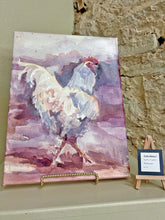 Load image into Gallery viewer, “Pollo Blanco” 11X14 Watercolor Gallery Wrapped Canvas by Audrey Caylor