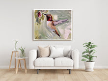 Load image into Gallery viewer, Hummingbird Giclee Print, Morning Flight by Audrey Caylor
