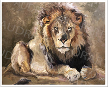 Load image into Gallery viewer, &quot;Lion of Judah&quot; CLion Giclee Fine Art Print 16X20
