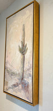 Load image into Gallery viewer, Papago Saguaro Cactus Oil Painting 15x30 on Gallery Wrapped Canvas
