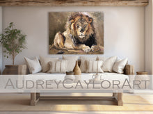 Load image into Gallery viewer, &quot;Lion of Judah&quot; CLion Giclee Fine Art Print 16X20
