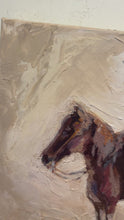Load and play video in Gallery viewer, "Lil Britches" Original Painting 10X10 Little Cowboy
