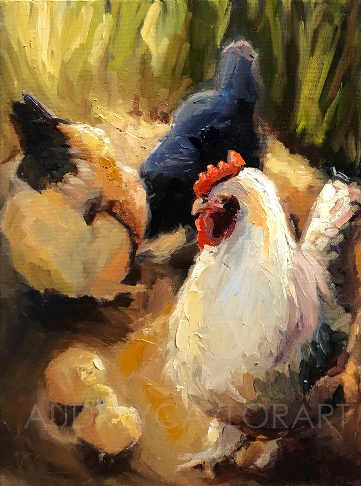 SOLD ”Feeding Time