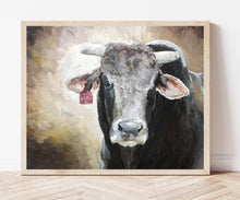 Load image into Gallery viewer, &quot;Sweet Pro Bruiser&quot; Bucking Bull Giclee Fine Art Print 16X20
