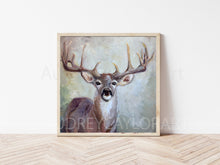 Load image into Gallery viewer, &quot;Antlers At Last Light&quot; Giclee Fine Art Print 20X20
